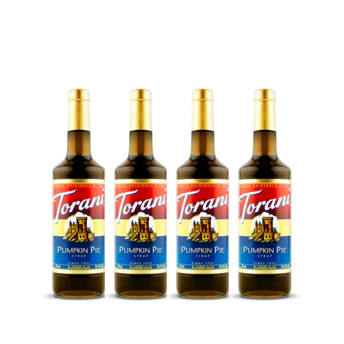 Torani Pumpkin Pie Syrup (750ml x 4 Bottles) 1 - The Kitchen Barista