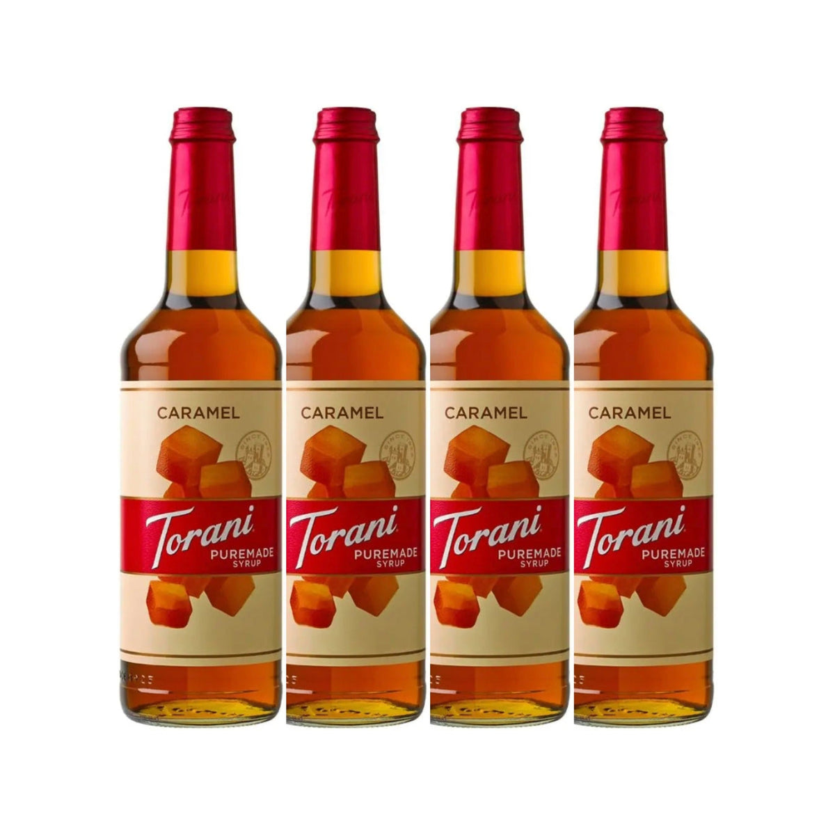 Torani Puremade Caramel Syrup (750ml x 4 Bottles) 1 - The Kitchen Barista