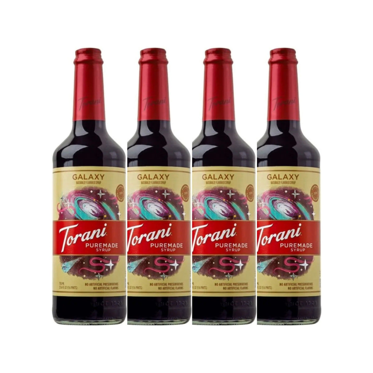 Torani Puremade Galaxy Syrup (750ml x 4 Bottles) 1 - The Kitchen Barista
