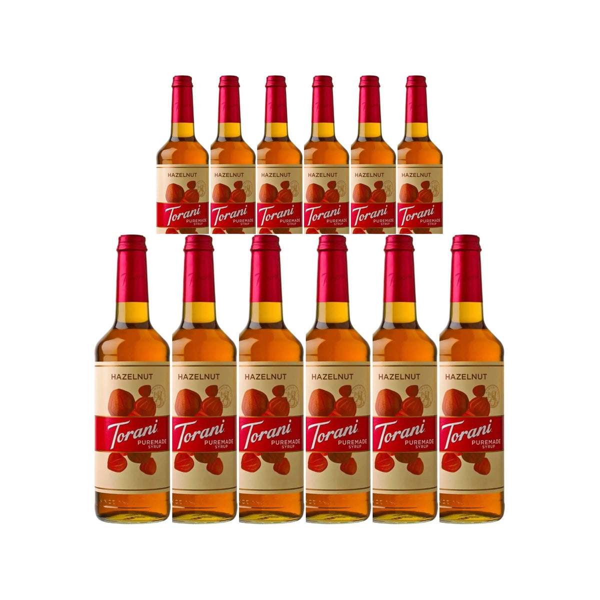 Torani Puremade Hazelnut Syrup (750ml x 12 Bottles) 1 - The Kitchen Barista