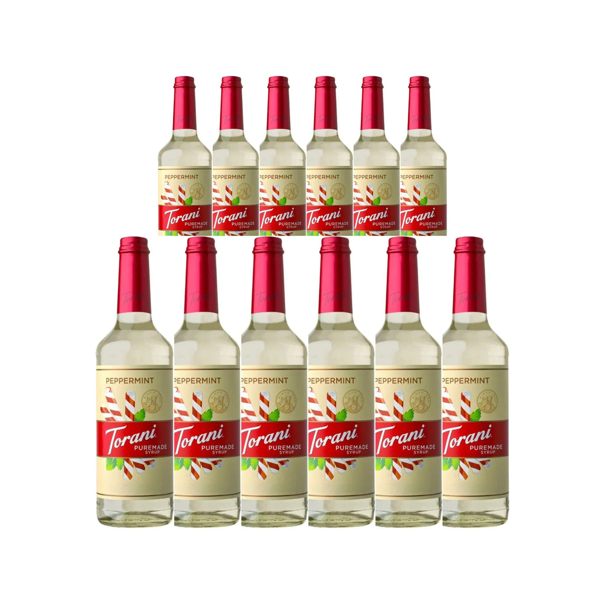 Torani Puremade Peppermint Syrup (750ml x 12 Bottles) 1 - The Kitchen Barista