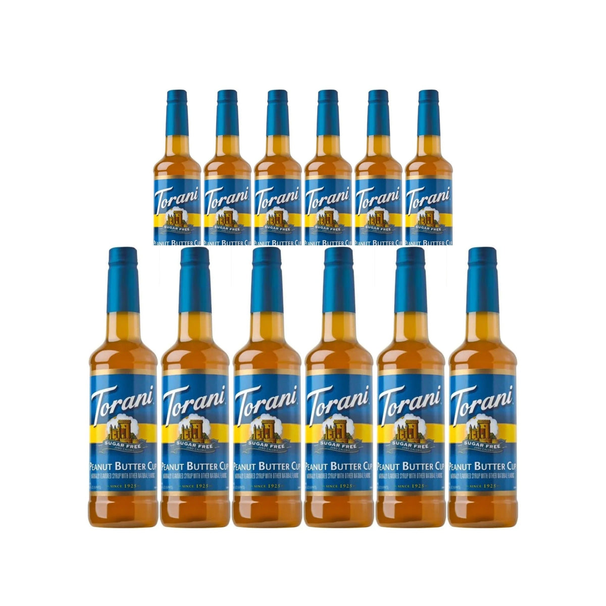 Torani Sugar Free Peanut Butter Cup Syrup (750ml x 12 Bottles) 1 - The Kitchen Barista