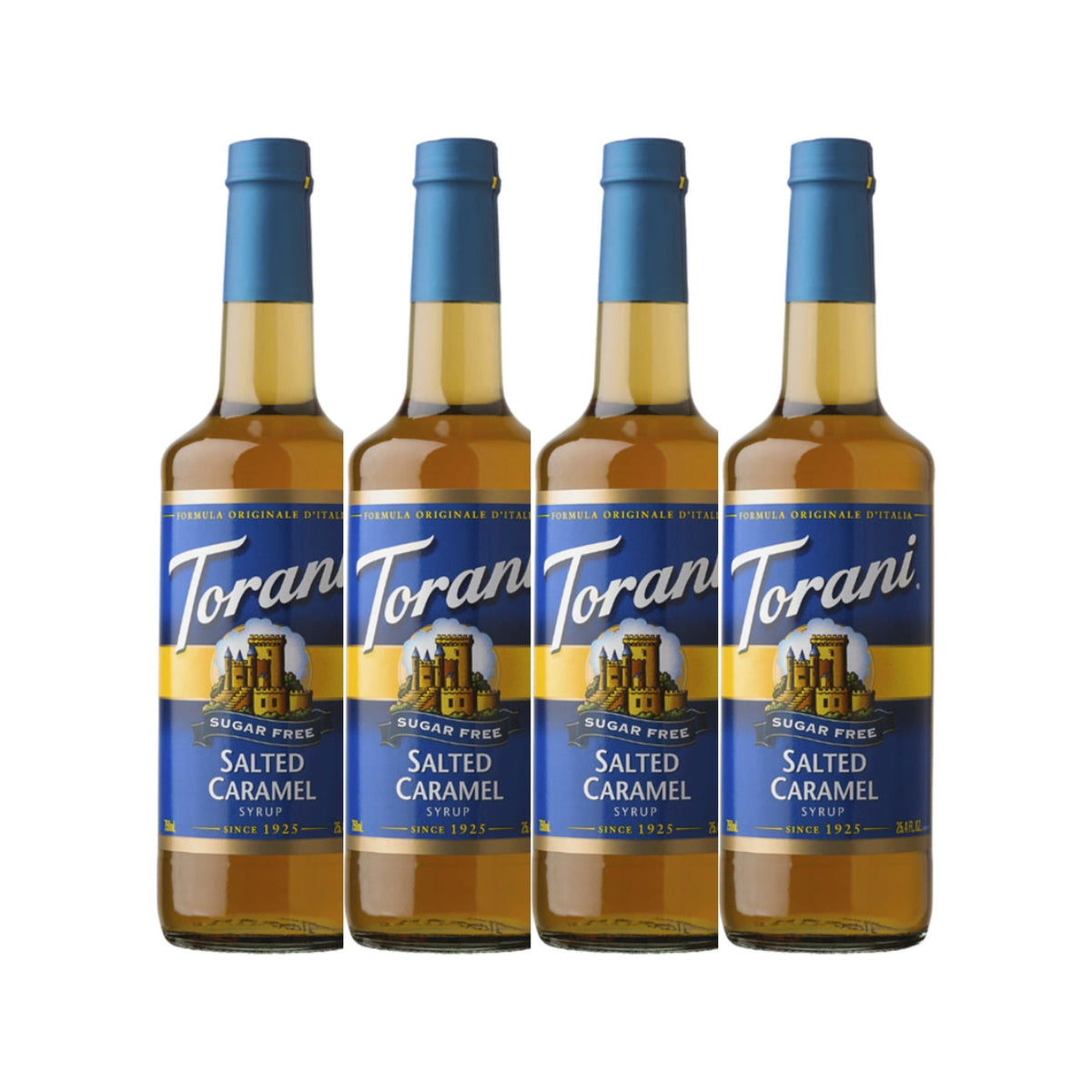 Torani Sugar Free Salted Caramel Syrup (750ml x 4 Bottles) 1 - The Kitchen Barista