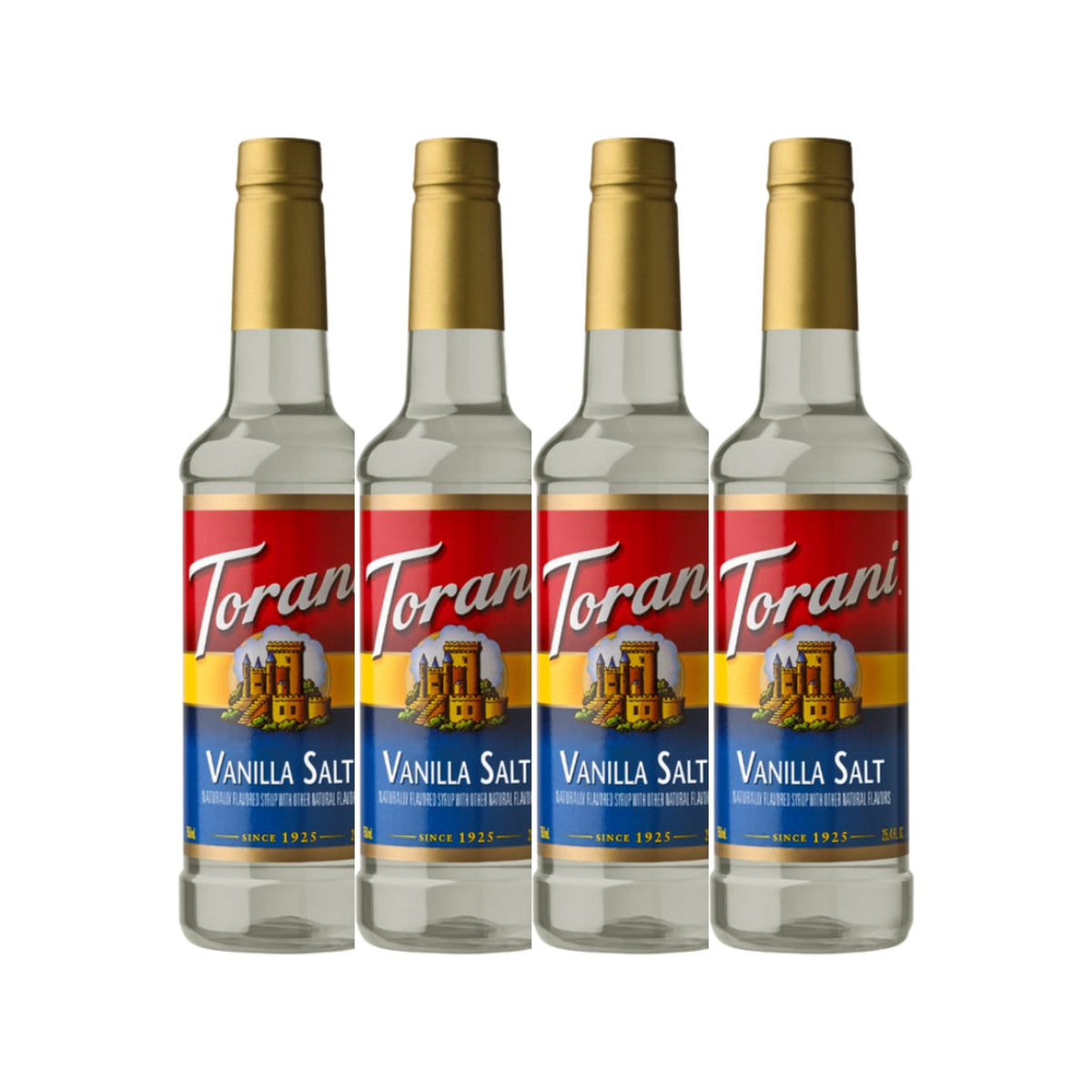 Torani Vanilla Salt Syrup (750ml x 4 Bottles) 1 - The Kitchen Barista
