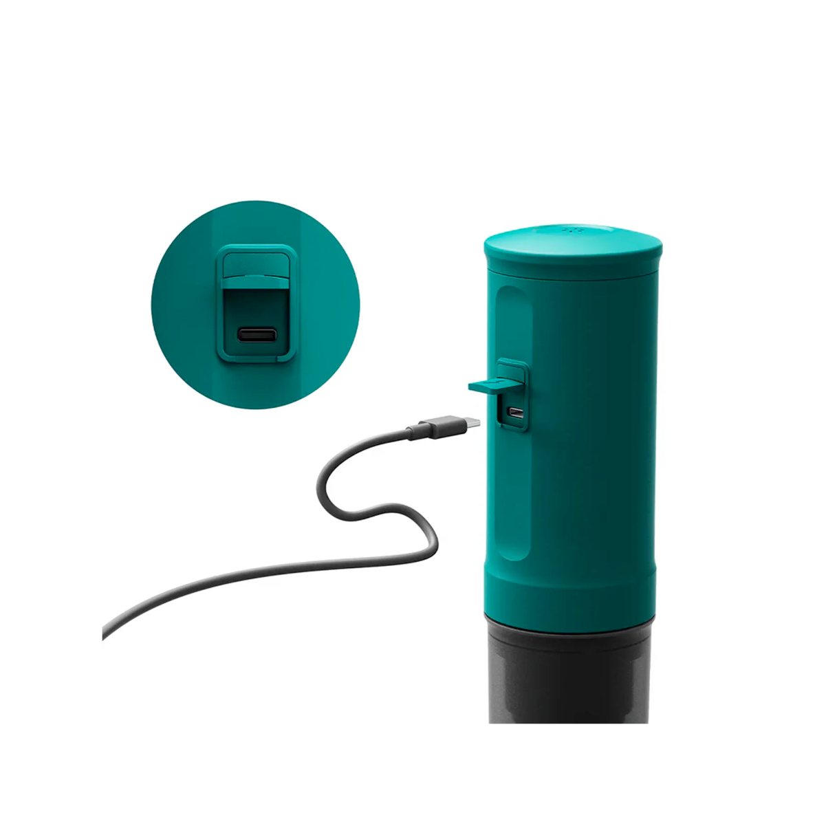 Outin Nano Portable Electric Espresso Machine (Teal)