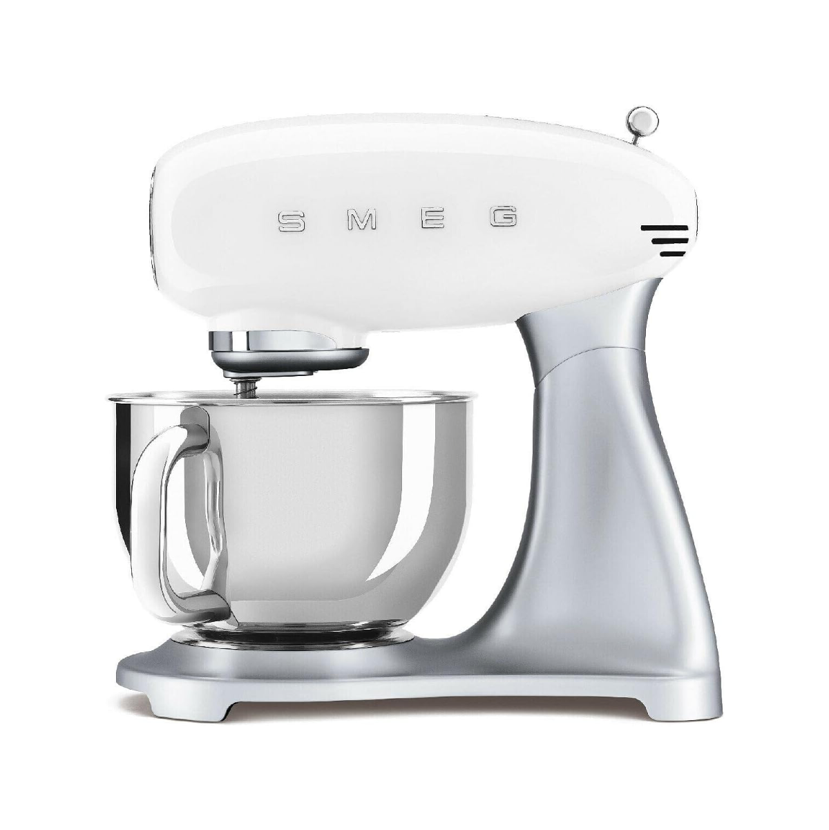 Robot pâtissier Smeg style années 50 SMF04WHUS (Blanc)