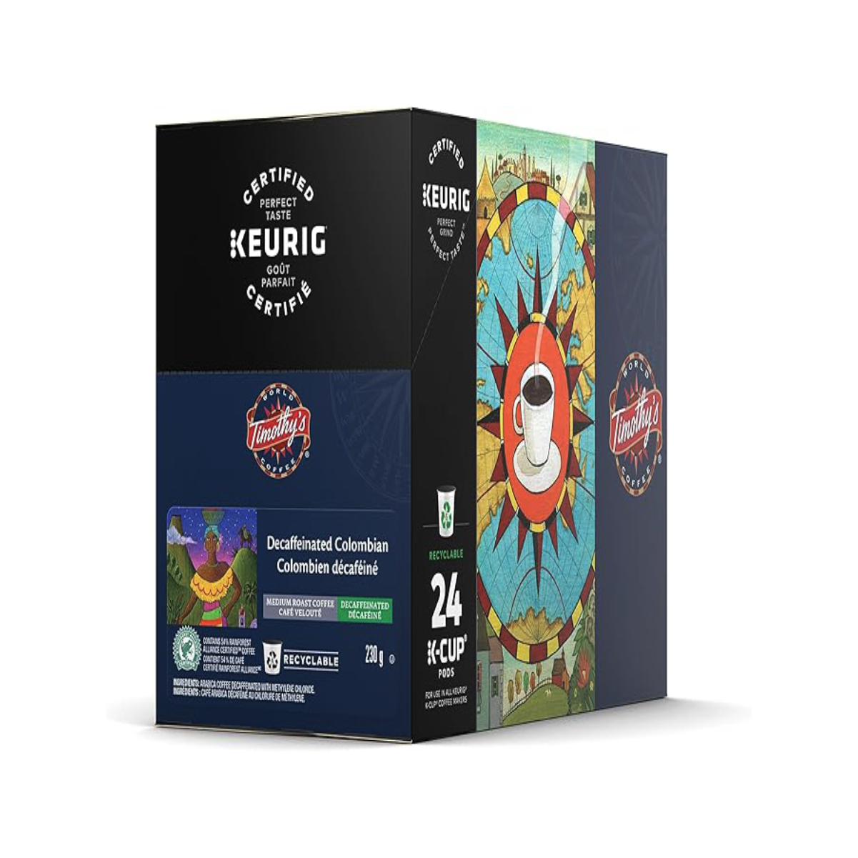 Timothy's-DecaffeinatedColombian-K-CupPods-TheKitchenBarista