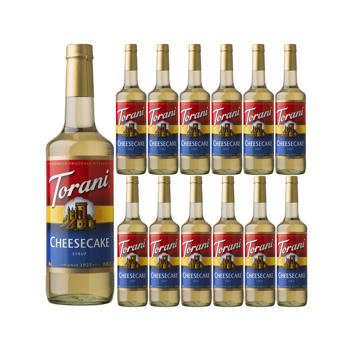 Torani Cheesecake Syrup (750ml x 12 Bottles)