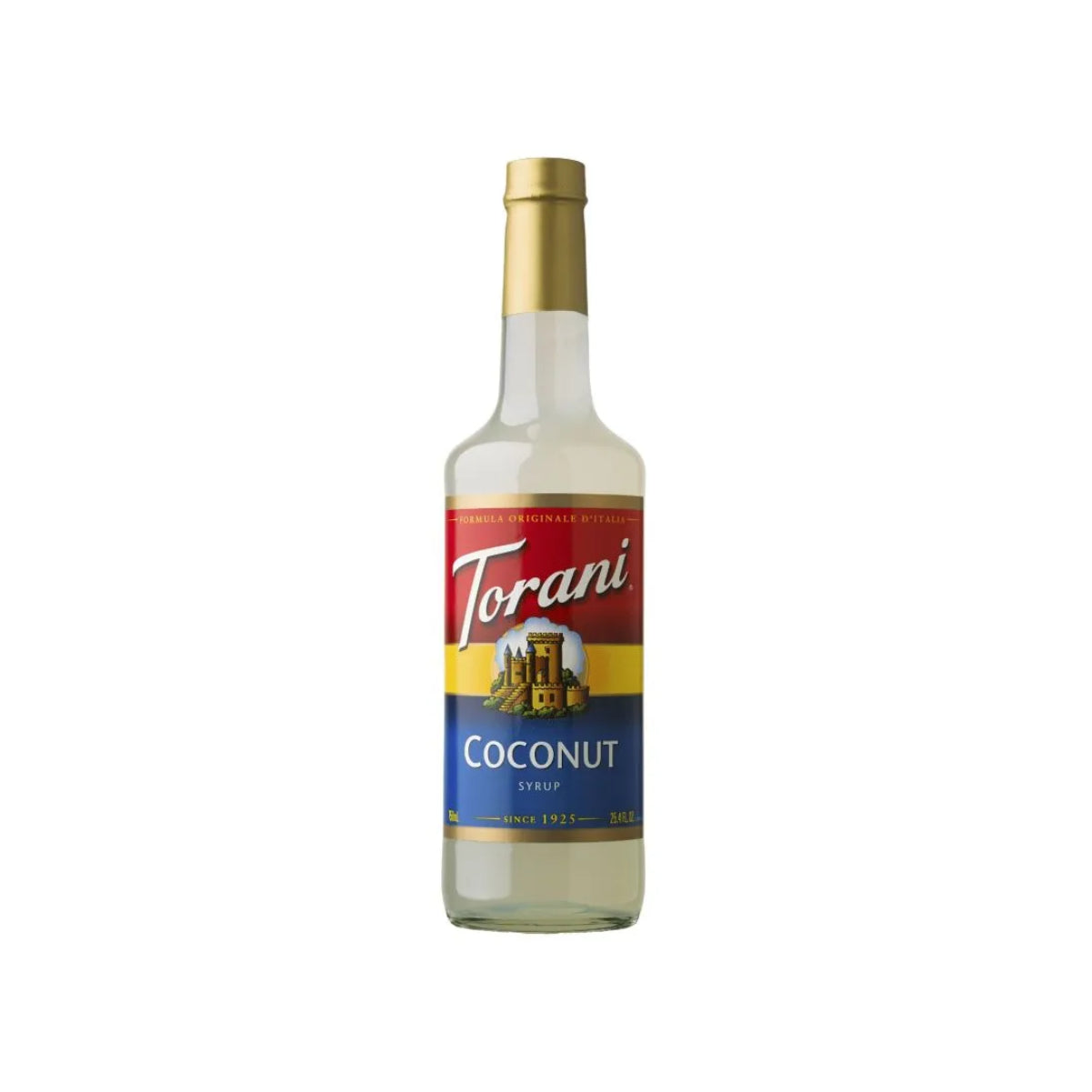 Torani Coconut Syrup (750ml x 12 Bottles)
