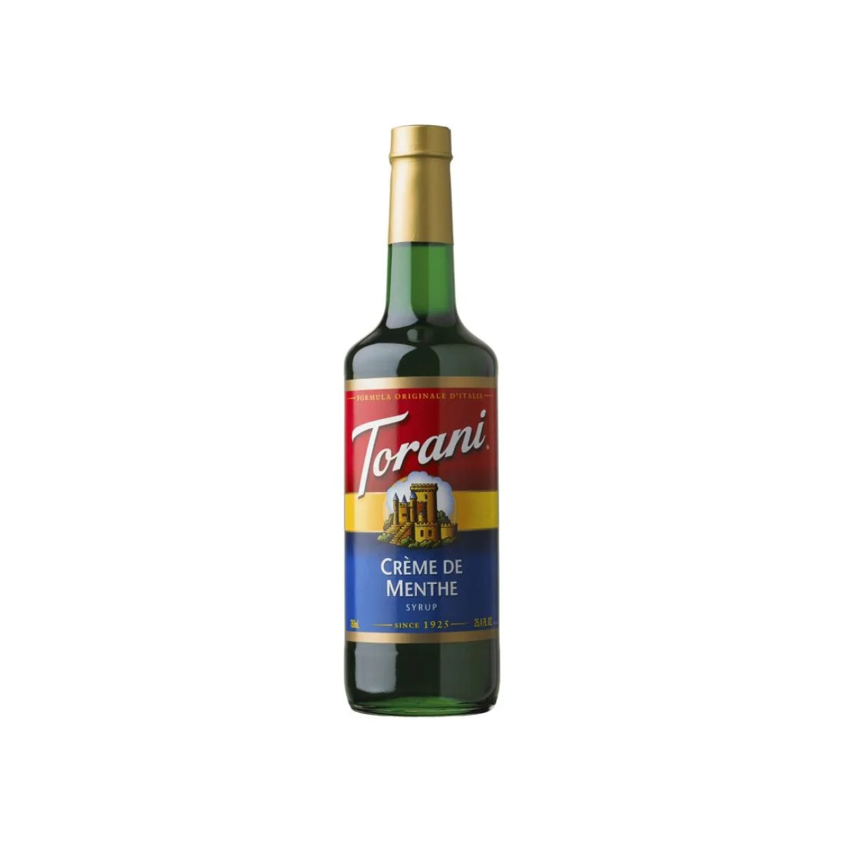 Torani Creme De Menthe Syrup (750ml x 12 Bottles)