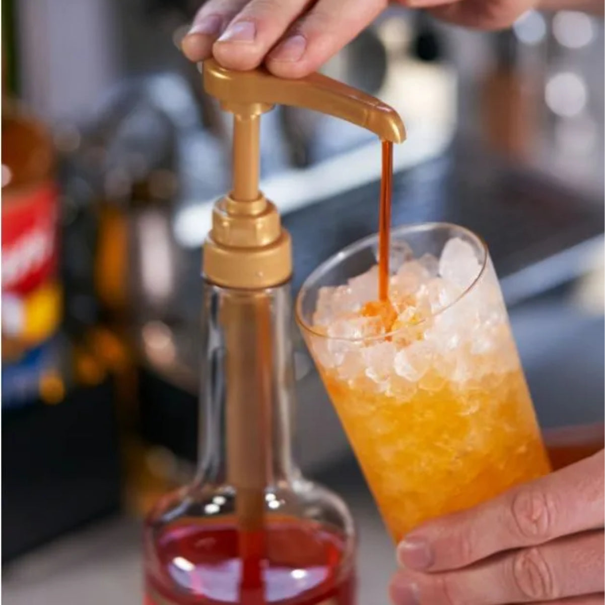 Torani Syrup Dispensing Pump (Gold)