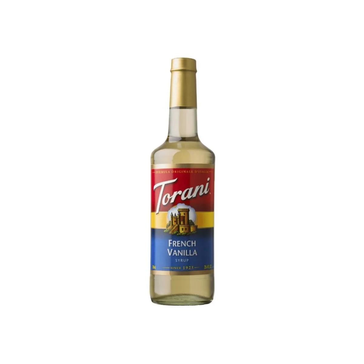 Torani French Vanilla Syrup (750ml x 12 Bottles)