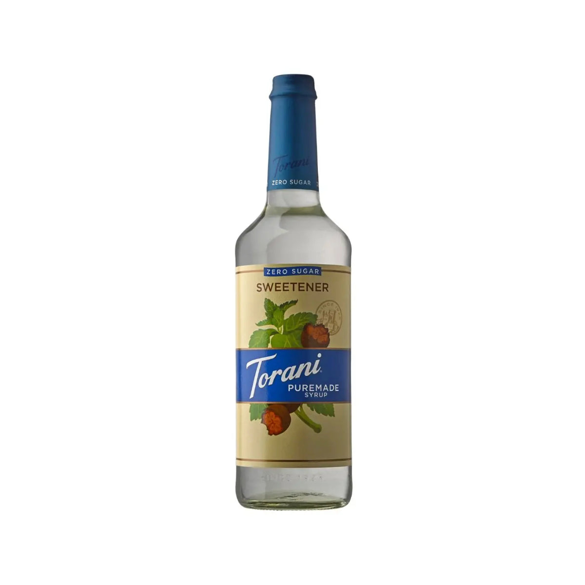 Torani Puremade Zero Sugar Sweetener Syrup (750ml)