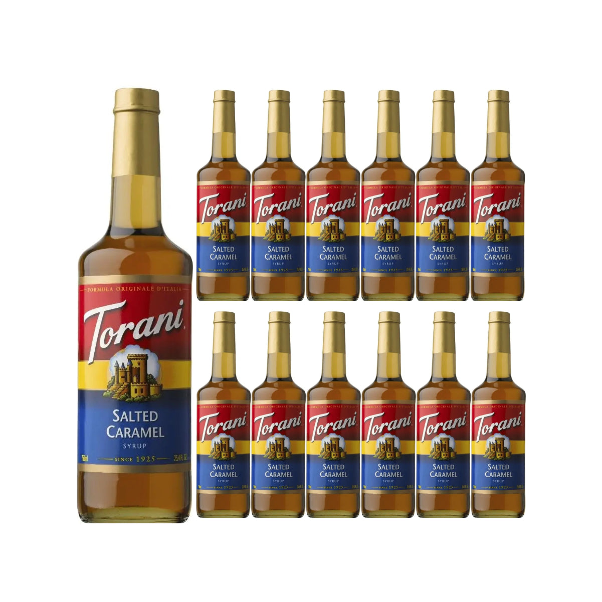 Torani Salted Caramel Syrup (750ml x 12 Bottles)