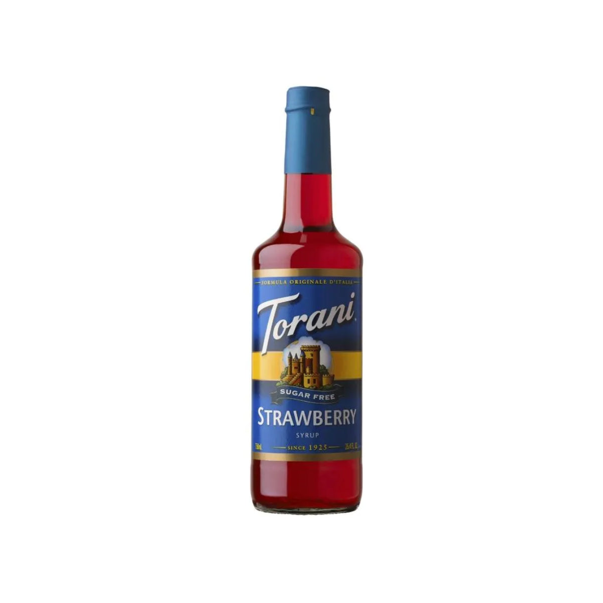 Torani Sugar Free Strawberry Syrup (750ml x 12 Bottles)