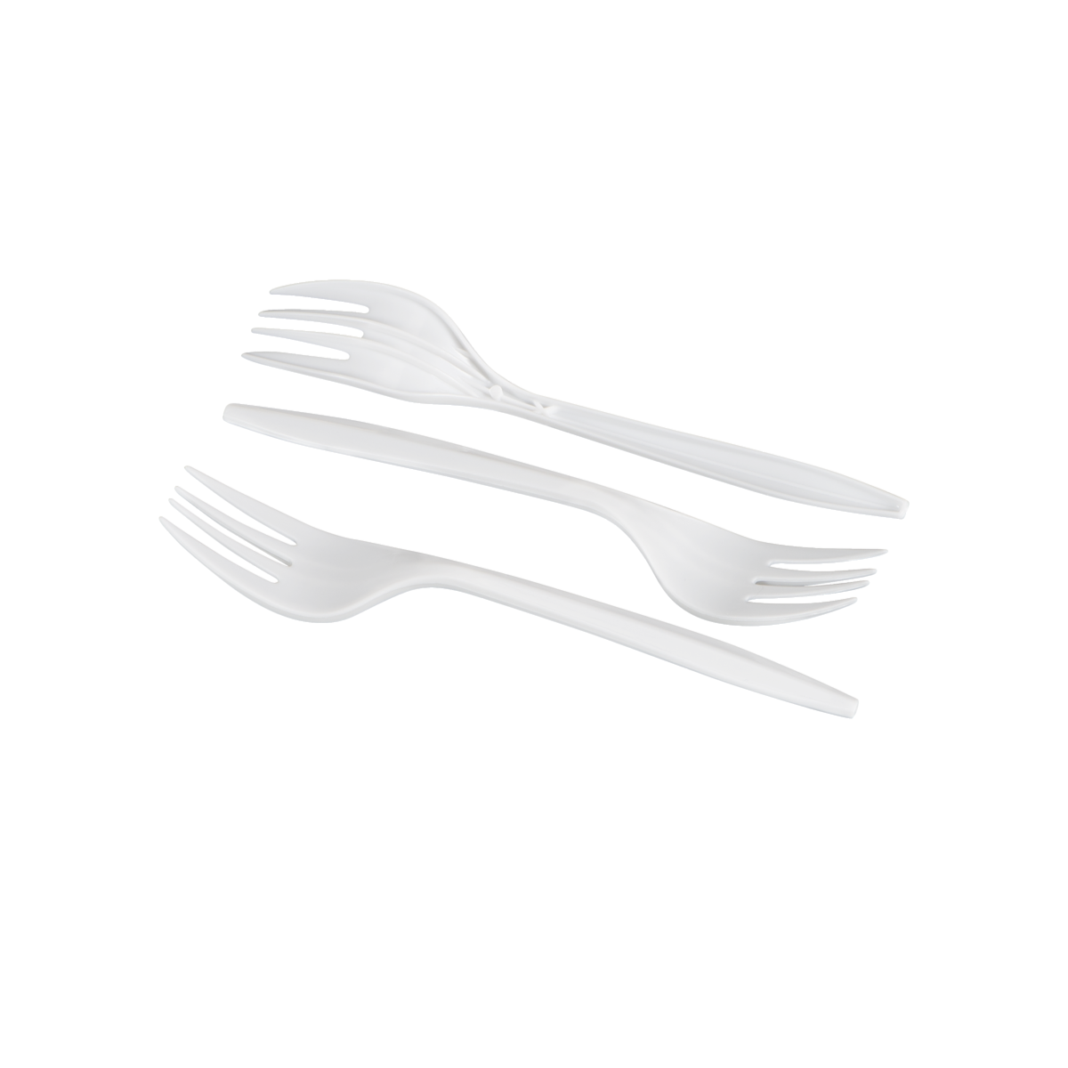 Touch Individually Wrapped Disposable Forks (Pack of 1000)