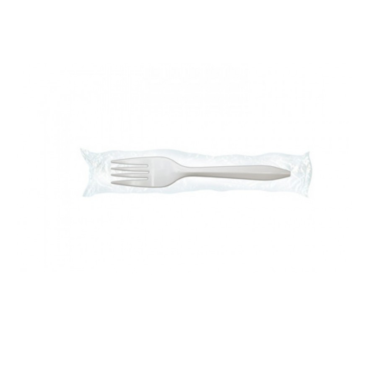 Touch Individually Wrapped Disposable Forks (Pack of 1000)