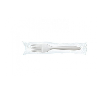 Touch Individually Wrapped Disposable Forks (Pack of 1000)