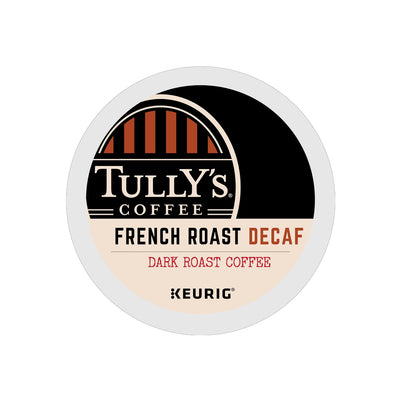 Tully's Decaf French Roast Keurig® K-Cup® Pods