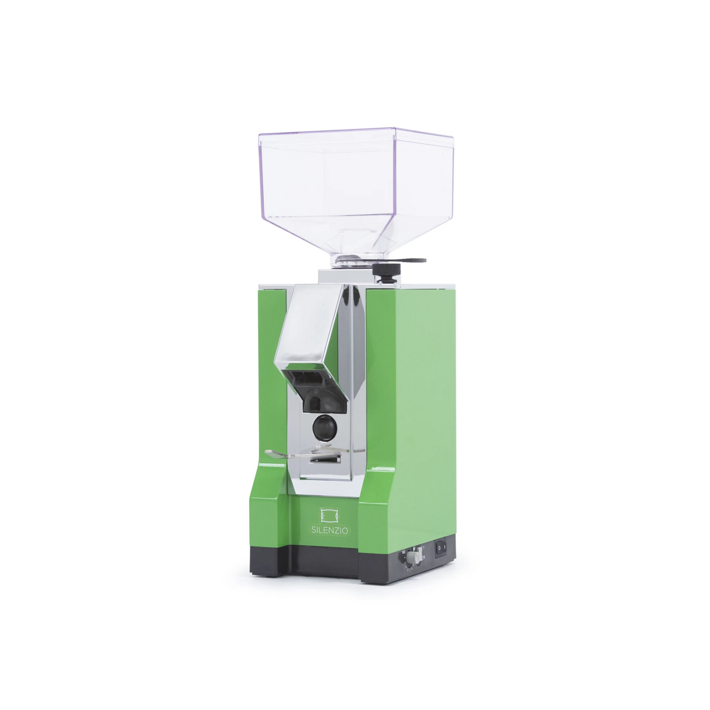 Eureka Mignon Silenzio Flat Burr Coffee Grinder (Lime Green)