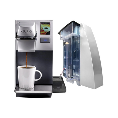 Keurig K155 OfficePro Commercial K-Cup® with Direct Water Line Plumb Kit (Silver)