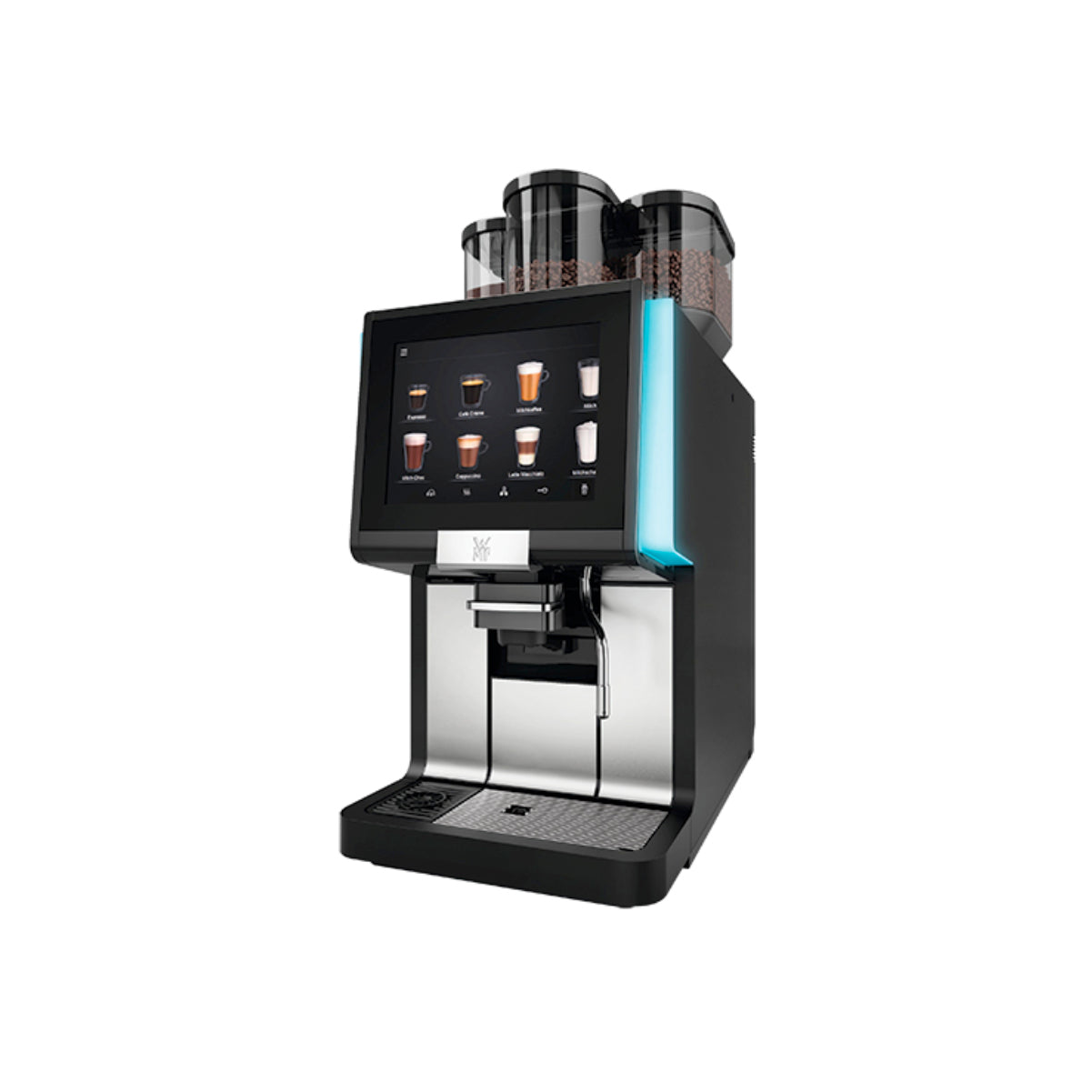 WMF 1500S+ Super Automatic Commercial Espresso Machine (2 Grinders, Easy Milk, 1 Choc)
