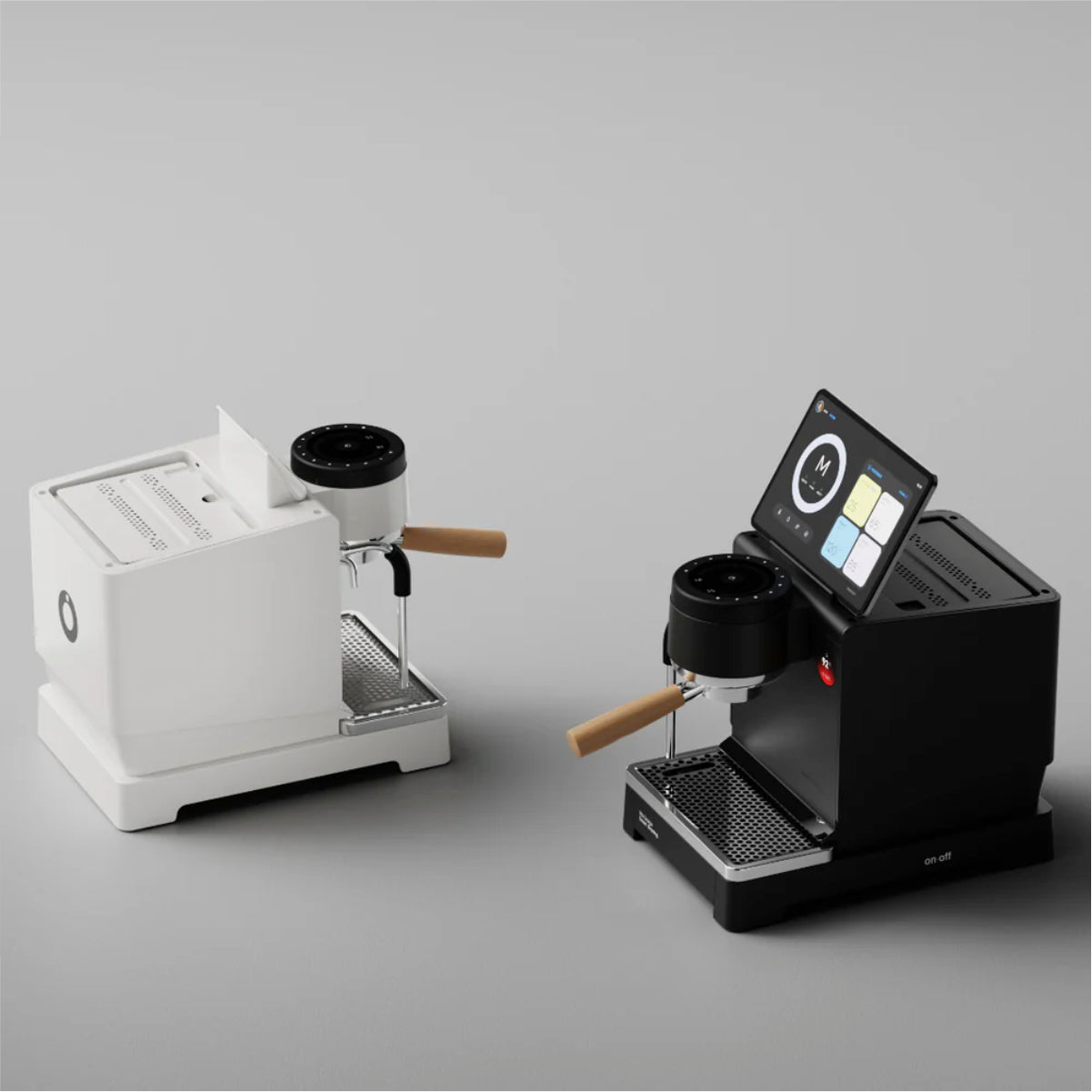 WENDOUGEE Lita Dual Boiler Espresso Machine (Black) (w/ Hot Water Spout)
