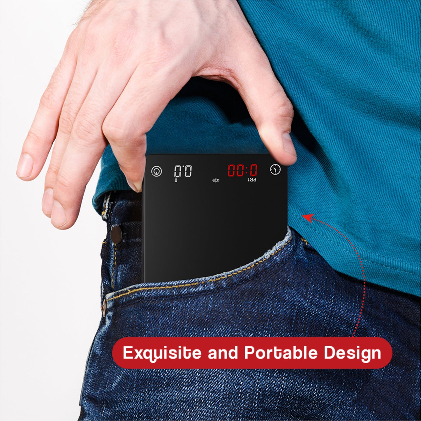 Whitebird Espresso Scale KC200 - Black