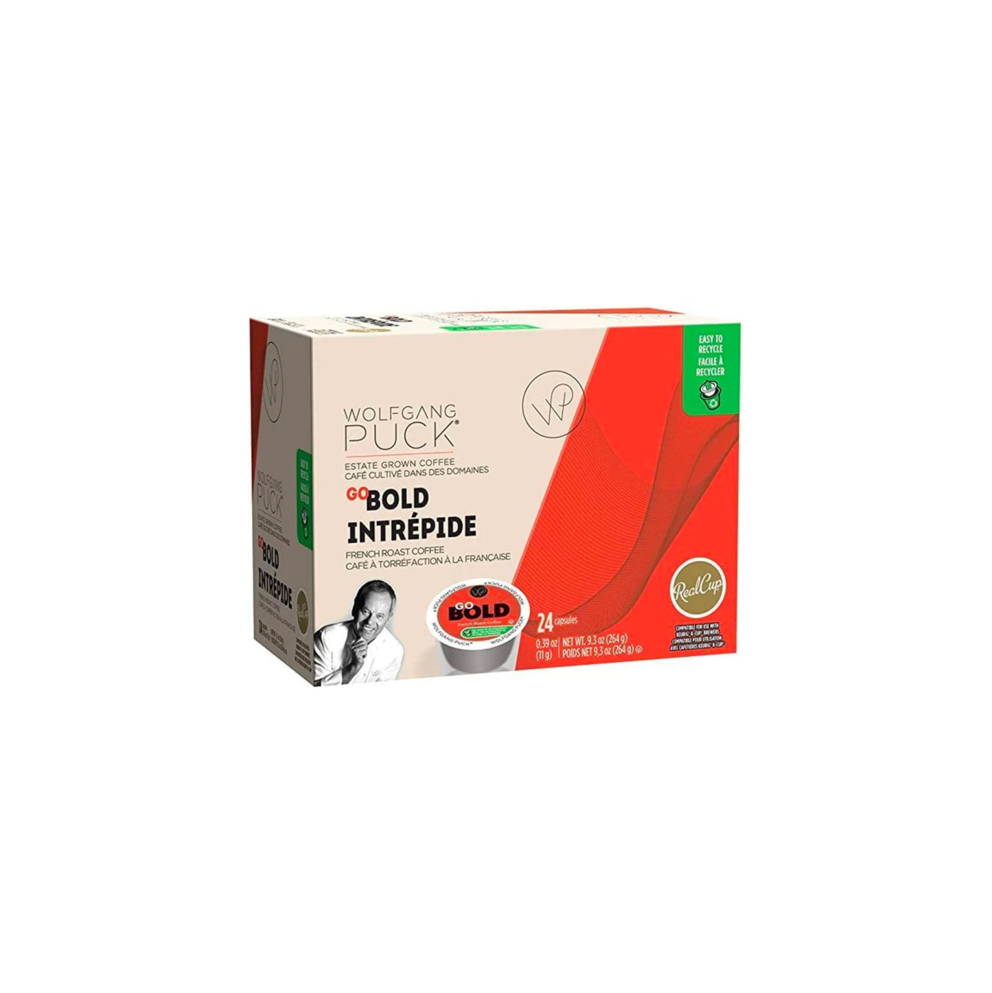 Wolfgang Puck Go Bold Single-Serve Coffee Pods
