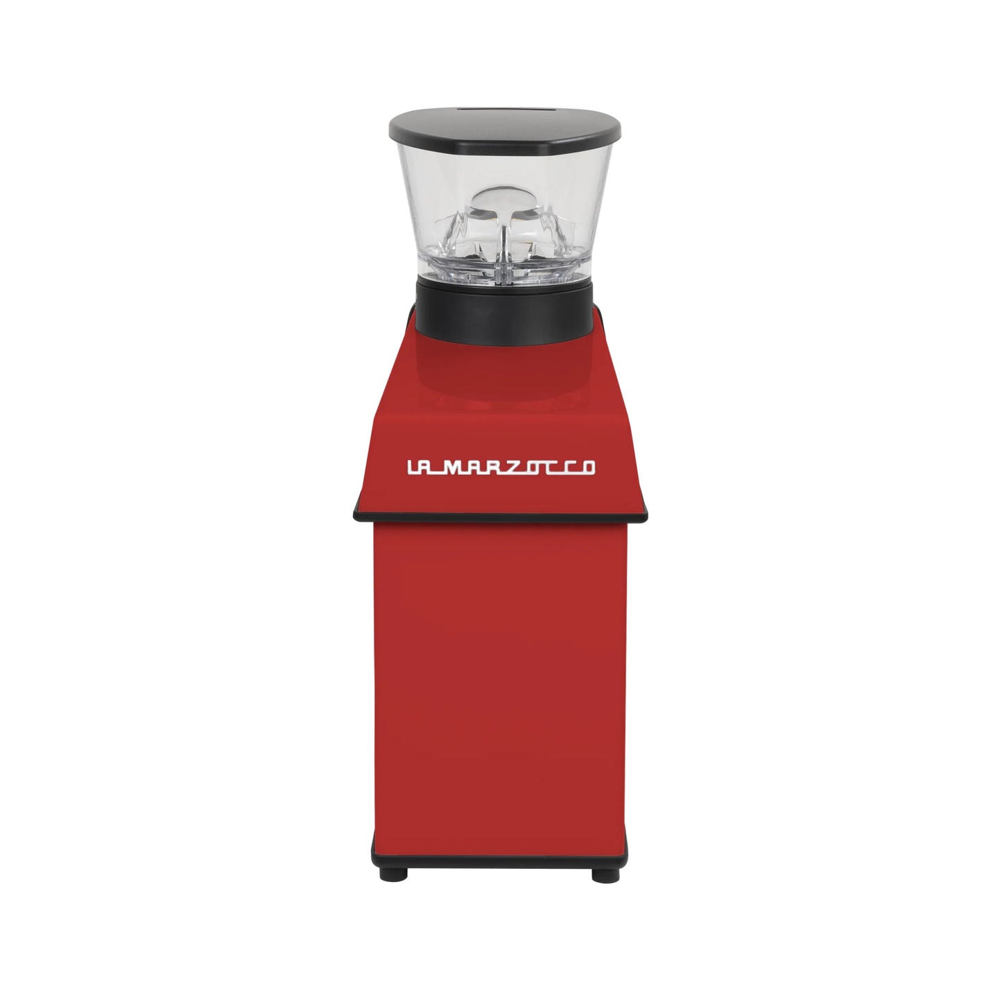 La Marzocco Pico Coffee Grinder in red, back