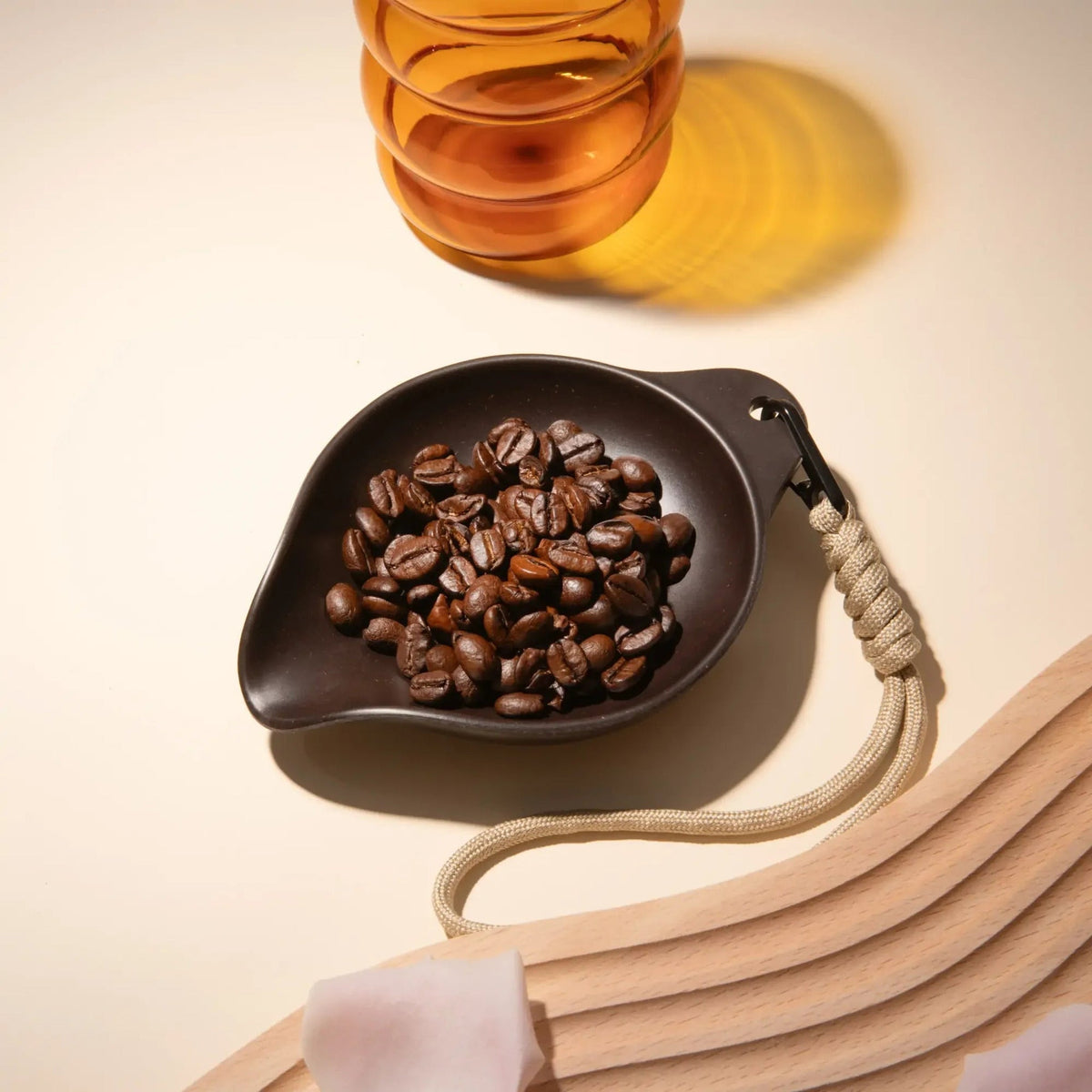 OutIn Rebrew Bean Tray, styled with beans and honey
