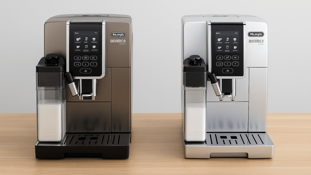 De’Longhi Dinamica Plus Silver vs Titanium: What’s the Difference?