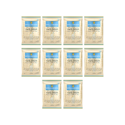 Hollander Café Crème Base with Coffee (Powder) – 10 x 2.5 lb Bags