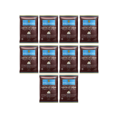Hollander Chocolate Crème Frappe and Blender Base (Powder) – 10 x 2.5 lb Bags