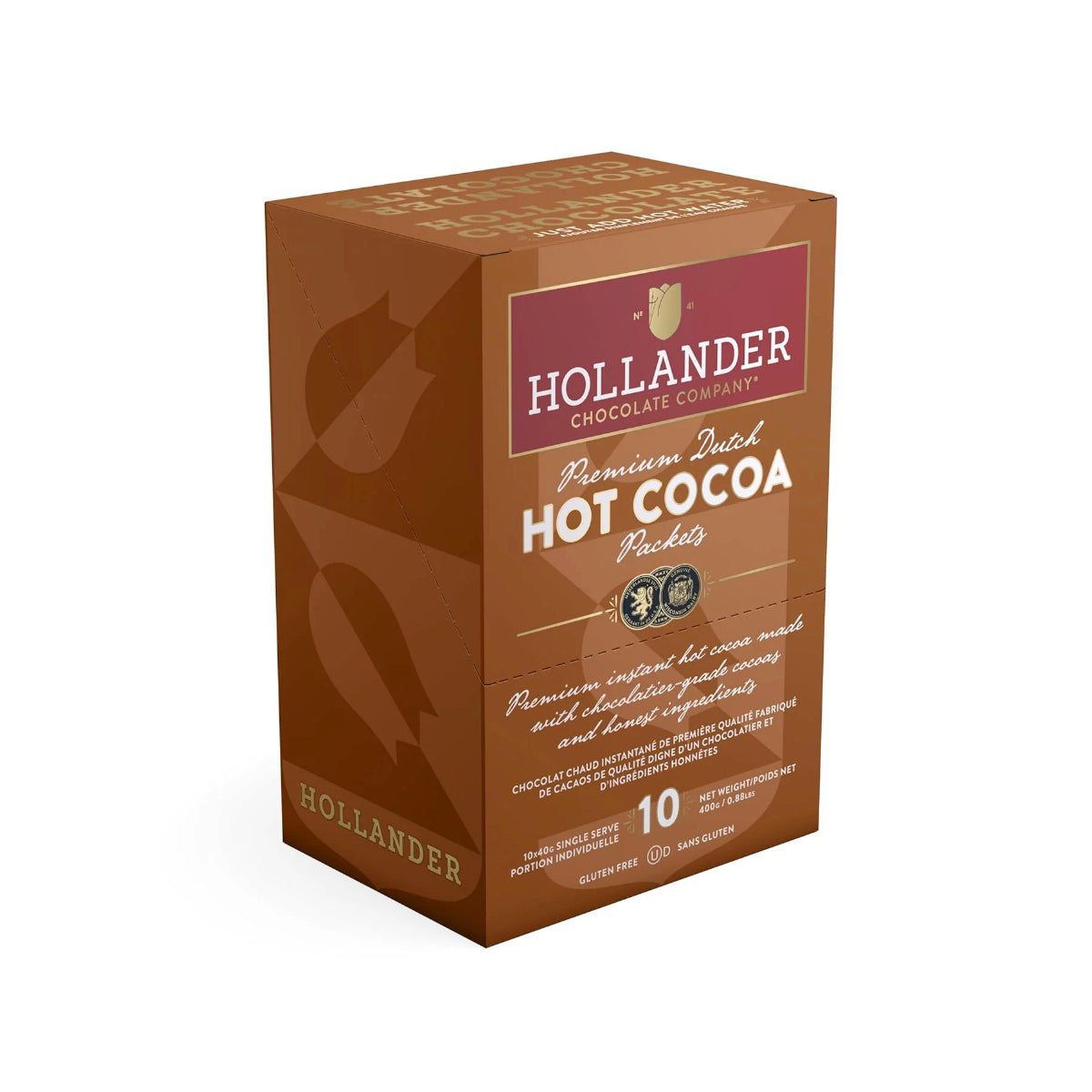 Hollander Premium Dutched Hot Cocoa Single Serve Packets โ The Kitchen ...
