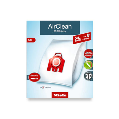 Miele AirClean 3D Efficiency FJM Dust Bags (Value Pack)