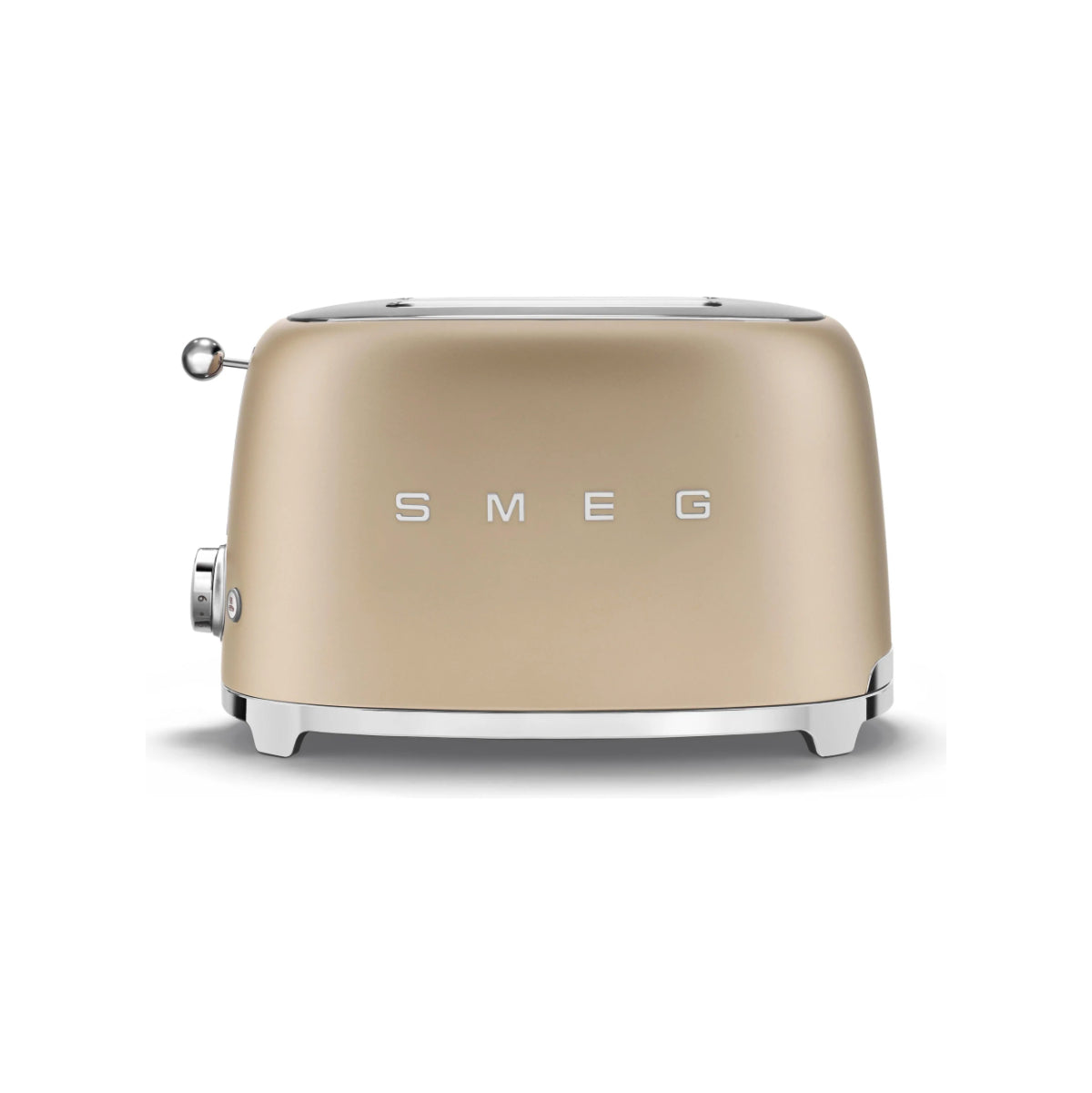Smeg Retro-Style 2-Slice Toaster TSF01CHMUS (Matte Champagne)