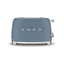 Smeg Retro-Style 2-Slice Toaster TSF01SBMUS (Matte Storm Blue)