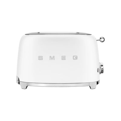 Smeg Retro-Style 2-Slice Toaster TSF01WHMUS (Matte White)