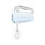 Smeg Retro-Style Hand Mixer HMF01PBUS (Pastel Blue)