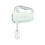 Smeg Retro-Style Hand Mixer HMF01PGUS (Pastel Green)