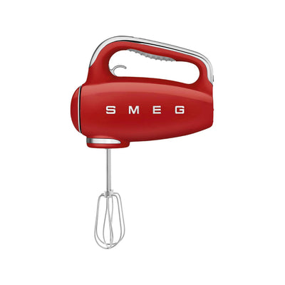 Smeg Retro-Style Hand Mixer HMF01RDUS (Red)