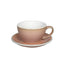 Loveramics Egg Latte Cup & Saucer - Potters Colours (300ml)