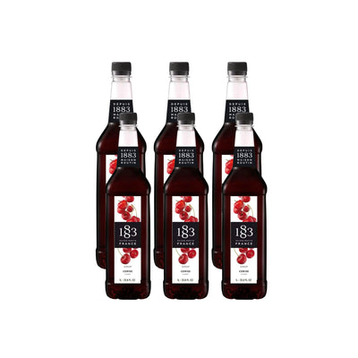 1883 Cherry Syrup (1L/33.8oz x 6 Bottles)