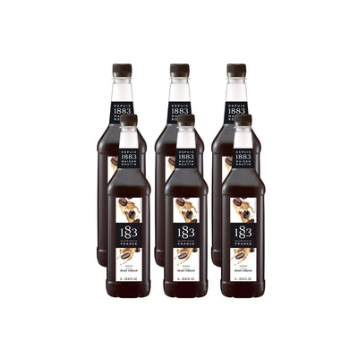 1883 Irish Cream Syrup (1L/33.8oz x 6 Bottles)