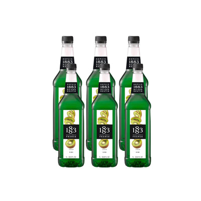 1883 Kiwi Syrup (1L/33.8oz x 6 Bottles)