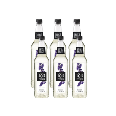 1883 Lavender Syrup (1L/33.8oz x 6 Bottles)