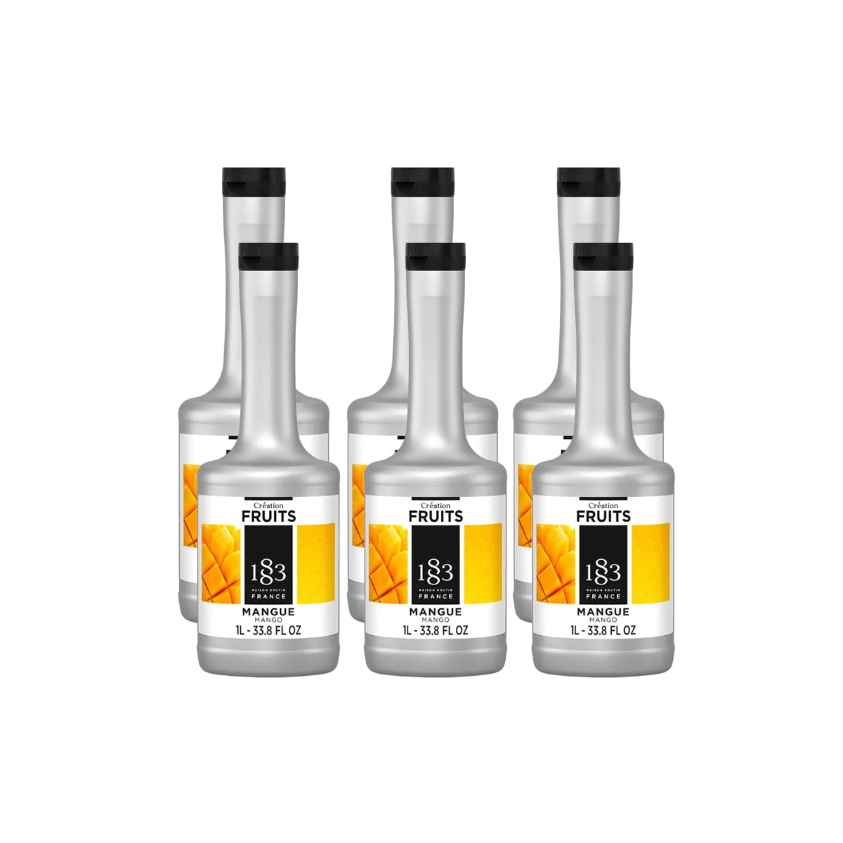 1883 Mango Puree (1L/33.8oz x 6 Bottles)
