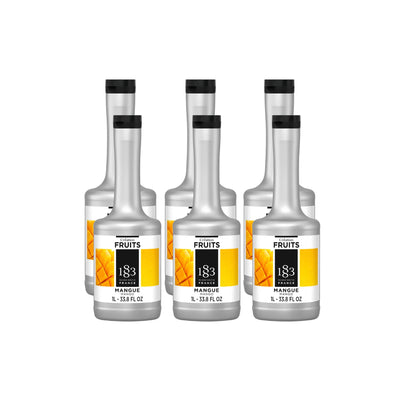 1883 Mango Puree (1L/33.8oz x 6 Bottles)