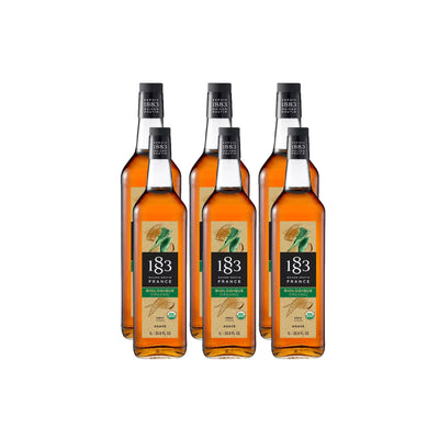 1883 Organic Agave Syrup (1L/33.8oz x 6 Bottles)